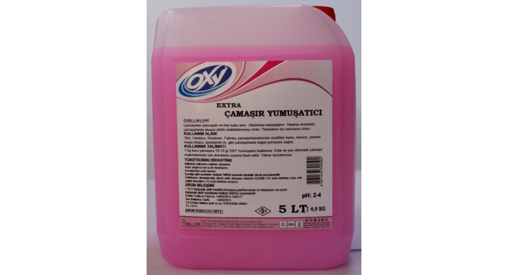 OXY ÇAMAŞIR YUMUŞATICI PEMBE 5 KG